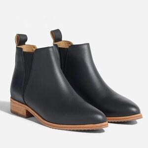 Nisolo Classic Black Leather Chelsea Boots